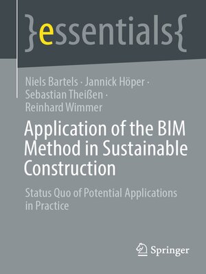 cover image of Application of the BIM Method in Sustainable Construction